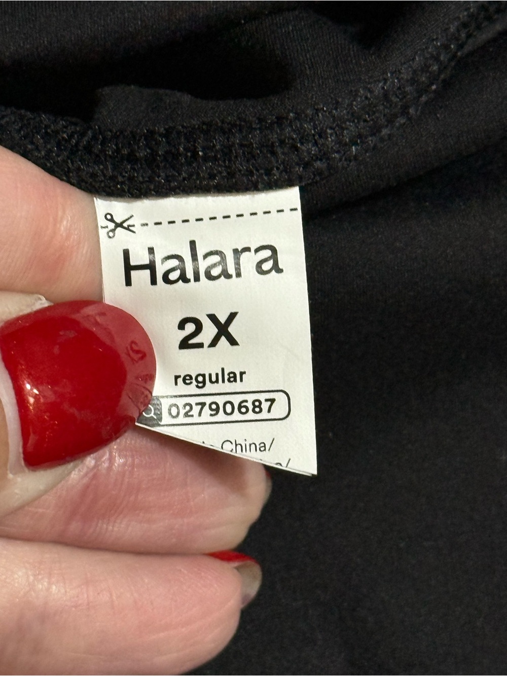 Halara UltraSculpt™ High Waisted Scrunch Butt Lifting Tummy Control Pocket 2X - Picture 8 of 8